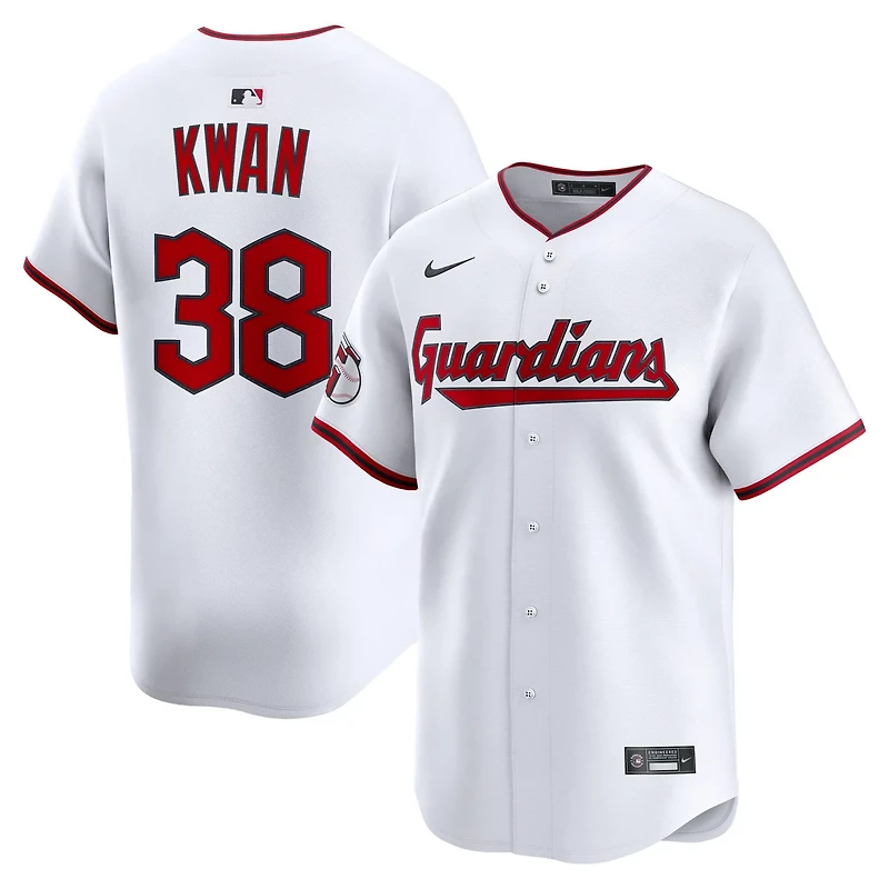 Nike Steven Kwan Cleveland Guardians Home Limited Player Jersey