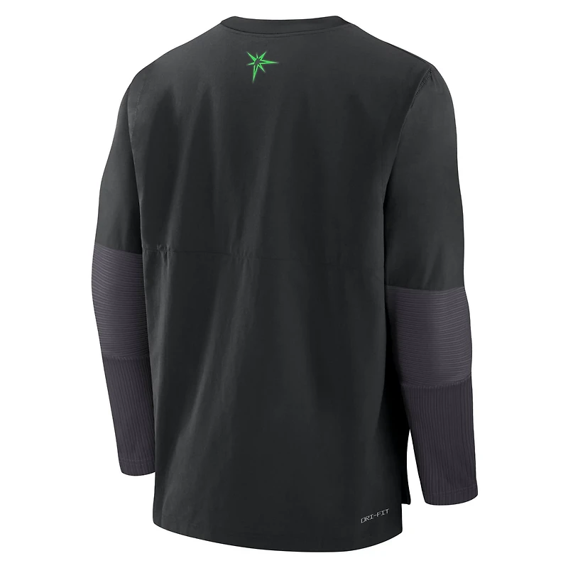 Nike Tampa Bay Rays 2025 City Connect Authentic Collection Lightweight Player Performance Long Sleeve Top