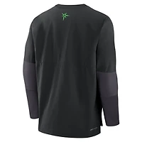 Nike Tampa Bay Rays 2025 City Connect Authentic Collection Lightweight Player Performance Long Sleeve Top