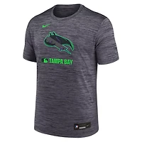 Nike Tampa Bay Rays 2025 City Connect Authentic Collection Velocity Performance T-Shirt