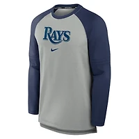 Nike Tampa Bay Rays Authentic Collection Game Time Raglan Performance Long Sleeve T-Shirt