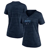 Nike Tampa Bay Rays Authentic Collection Velocity Practice Performance V-Neck T-Shirt