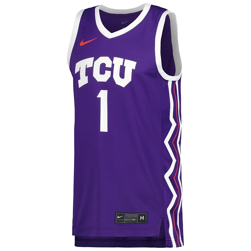 Nike TCU Horned Frogs Replica Basketball Jersey
