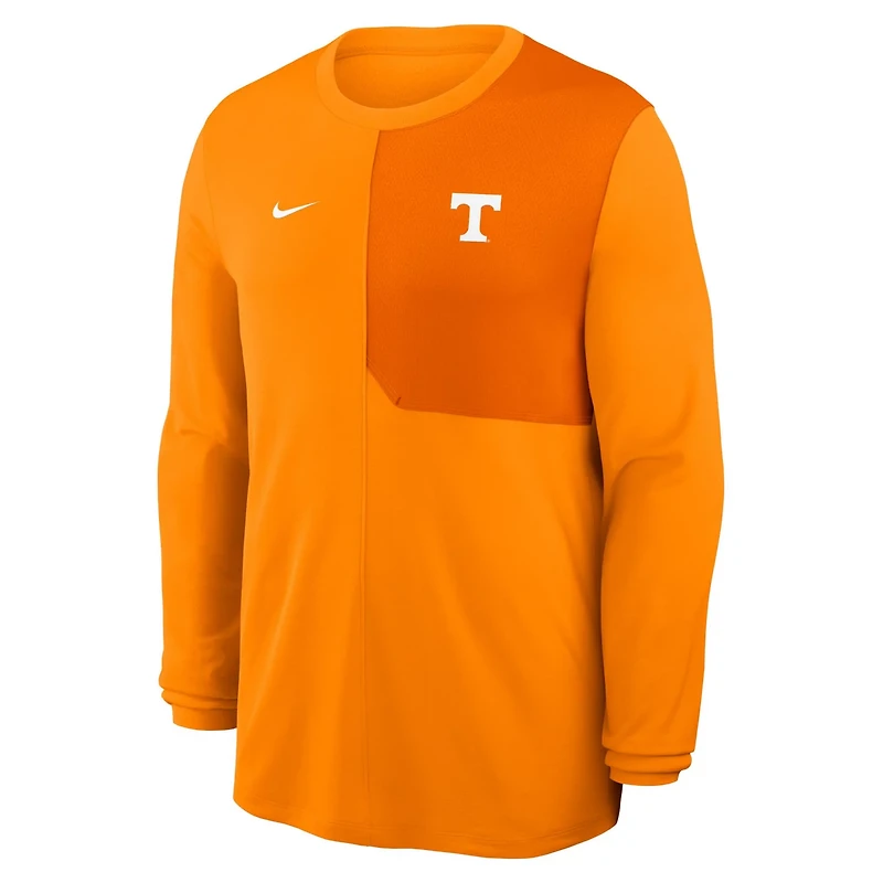 Nike Tennessee Volunteers 2025 Sideline Coach UV Dri-FIT Long Sleeve Shirt