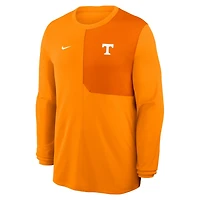 Nike Tennessee Volunteers 2025 Sideline Coach UV Dri-FIT Long Sleeve Shirt