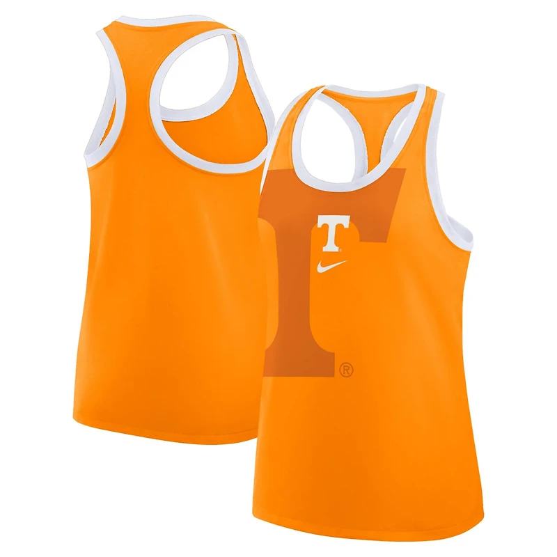 Nike Tennessee Tennessee Volunteers Primetime Racerback Tri-Blend Performance Tank Top