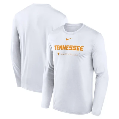 Nike Tennessee Volunteers 2025 Courtside Basketball Shootaround Legend Dri-FIT Long Sleeve T-Shirt