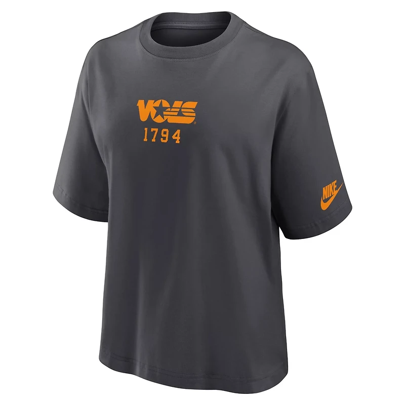 Nike Tennessee Volunteers Boxy Legacy Established T-Shirt