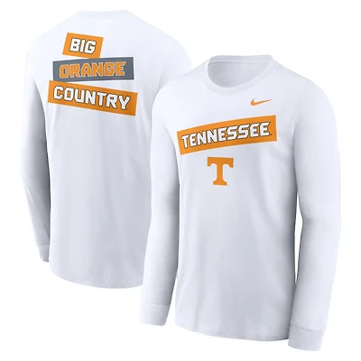 Nike Tennessee Volunteers Two-Hit Classic Location Long Sleeve T-Shirt