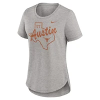 Nike Texas Longhorns Local Campus Location Mantra Tri-Blend T-Shirt