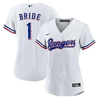 Nike Texas Rangers 1 Bride Home Replica Jersey