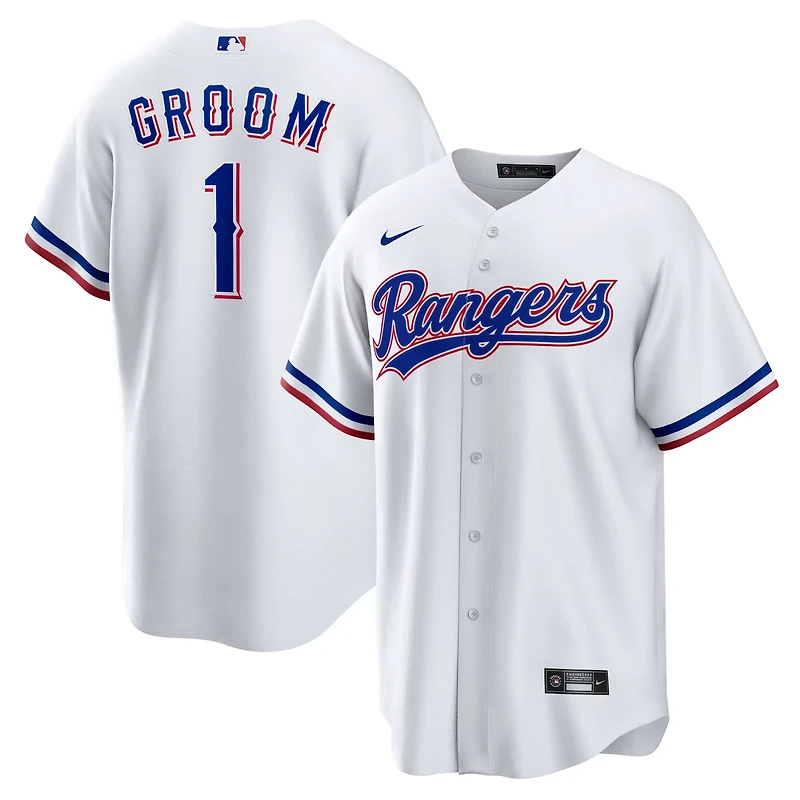 Nike Texas Rangers 1 Groom Home Replica Jersey