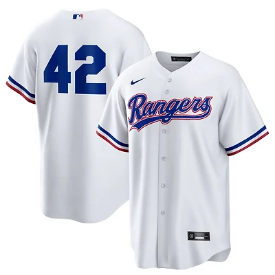 Nike Texas Rangers Home 2025 Jackie Robinson Day Replica Jersey