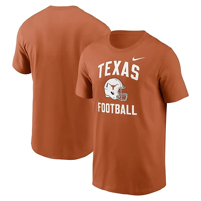 Nike Texas Longhorns Campus Football Helmet T-Shirt