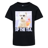 Nike Toddler Girls' Sip The Tea Photo Graphic T-shirt