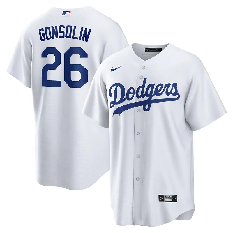 Nike Tony Gonsolin Los Angeles Dodgers Home Replica Jersey