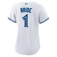 Nike Toronto Blue Jays 1 Bride Home Replica Jersey