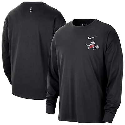 Nike Toronto Raptors 2025 26 City Edition Remix Essential Logo Long Sleeve T-Shirt