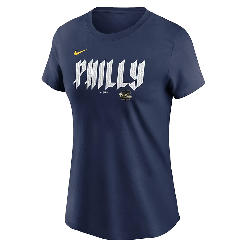 Nike Trea Turner Philadelphia Phillies 2024 City Connect Fuse Player Name  Number T-Shirt