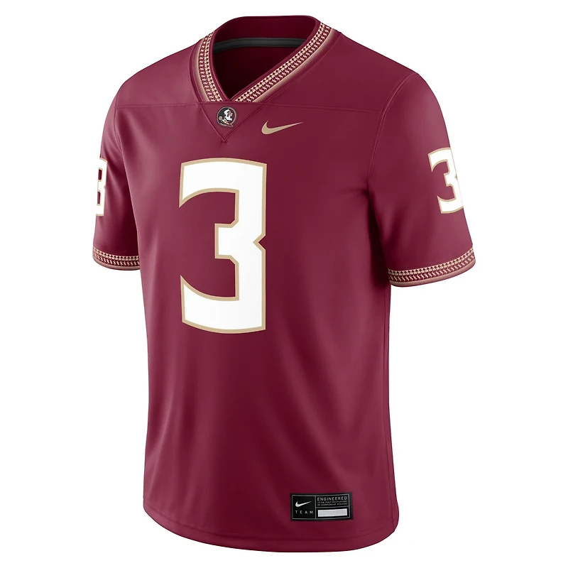 Nike Trey Benson Florida State Seminoles Player Game Jersey