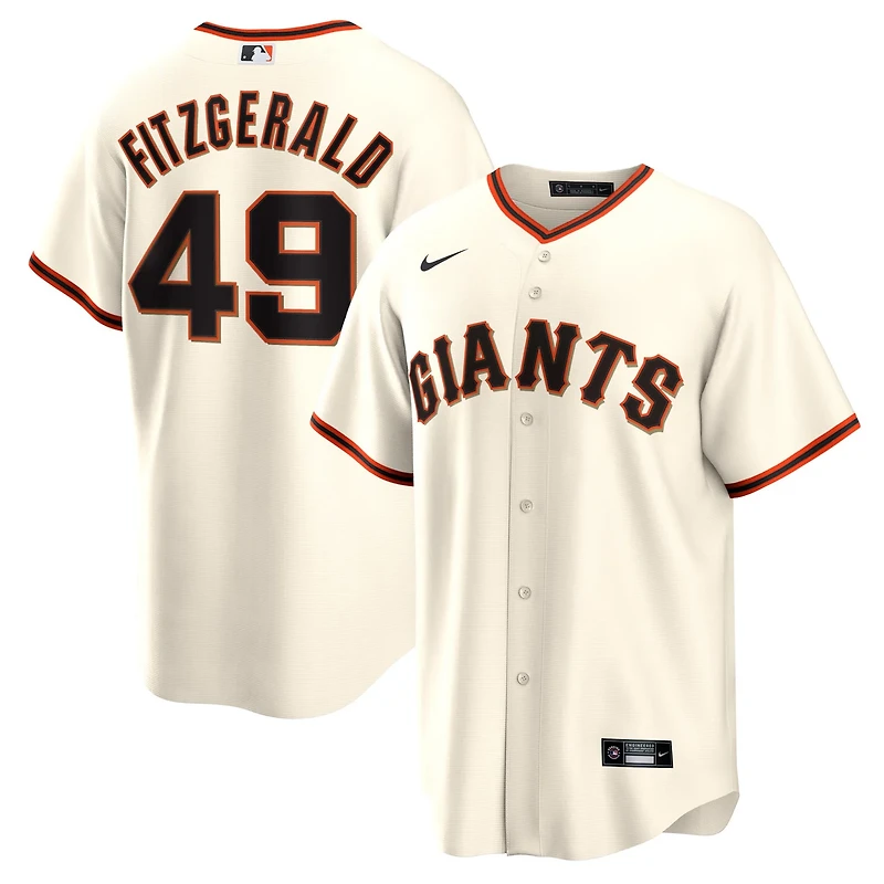 Nike Tyler Fitzgerald San Francisco Giants Home Replica Jersey