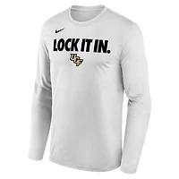 Nike UCF Knights 2026 On-Court Bench Long Sleeve T-Shirt