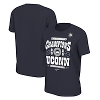 Nike UConn Huskies 2023 NCAA Mens Basketball National Champions Celebration T-Shirt