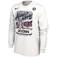 Nike UConn Huskies 2023 NCAA Mens Basketball National Champions Expressive Long Sleeve T-Shirt