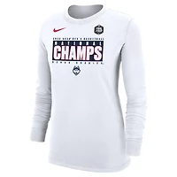 Nike UConn Huskies 2023 NCAA Mens Basketball National Champions Pebble Long Sleeve T-Shirt