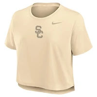 Nike USC Trojans Performance Cropped T-Shirt