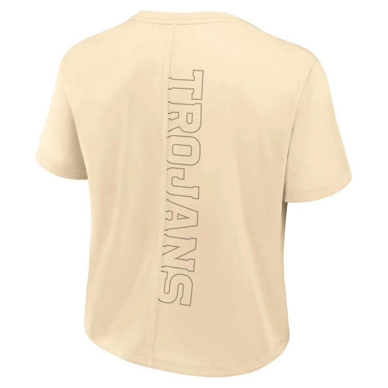 Nike USC Trojans Performance Cropped T-Shirt