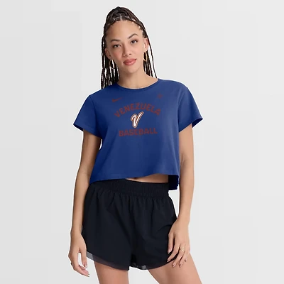 Nike Venezuela Baseball 2026 World Baseball Classic Mod Cropped T-Shirt
