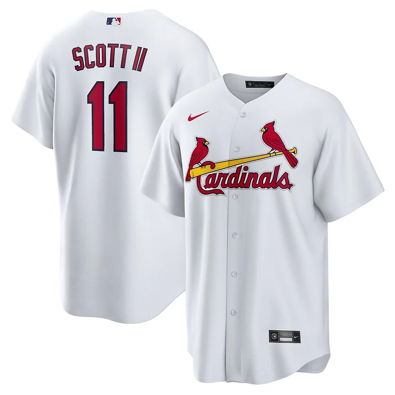 Nike Victor Scott II St Louis Cardinals Home Replica Jersey