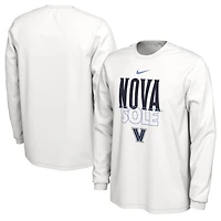 Nike Villanova Wildcats 2023 On Court Bench Long Sleeve T-Shirt