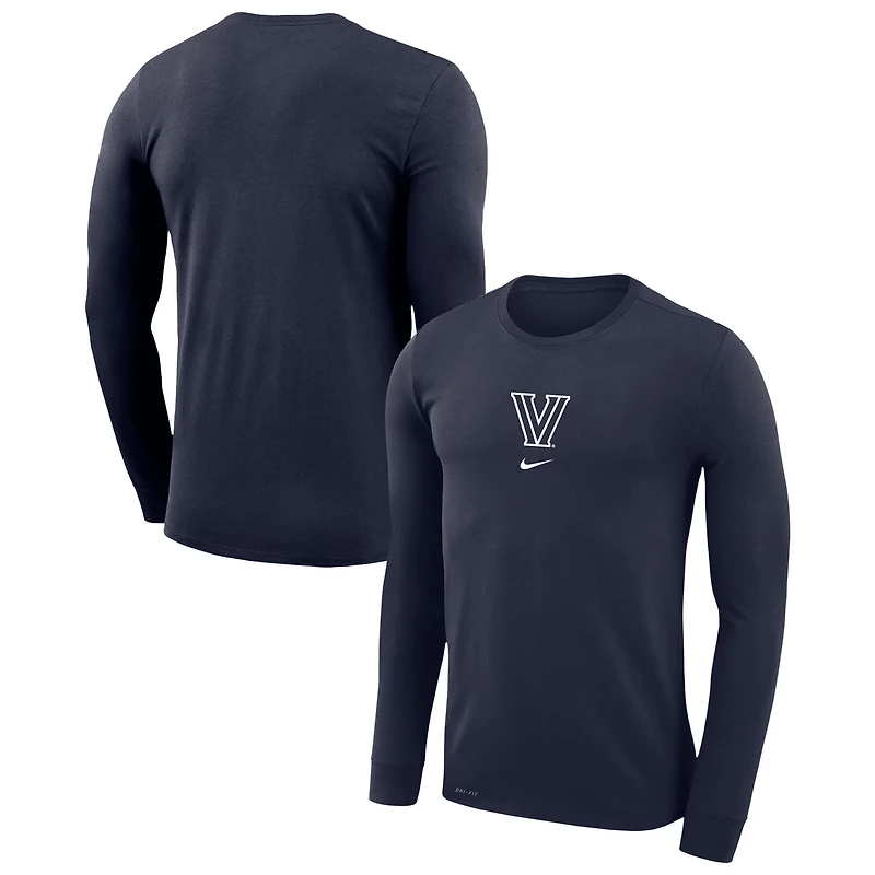 Nike Villanova Wildcats Basketball Shootaround Long Sleeve T-Shirt