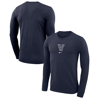Nike Villanova Wildcats Basketball Shootaround Long Sleeve T-Shirt