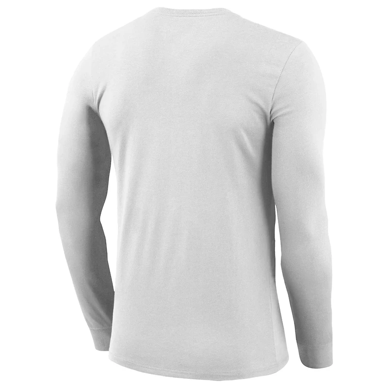 Nike Virginia Tech Hokies 2026 On-Court Bench Long Sleeve T-Shirt