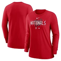 Nike Washington Nationals Authentic Collection Legend Performance Long Sleeve T-Shirt