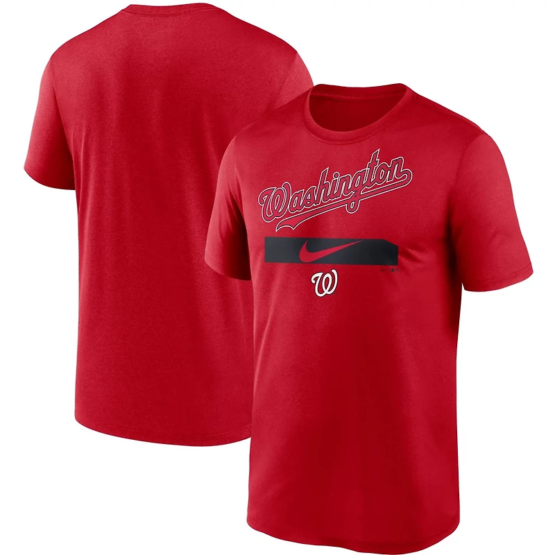 Nike Washington Nationals City Legend Practice Performance T-Shirt