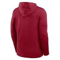 Nike Washington State Cougars 2025 Sideline Dri-FIT Long Sleeve Hoodie T-Shirt