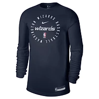 Nike Washington Wizards 2024 25 Legend On-Court Practice Long Sleeve T-Shirt