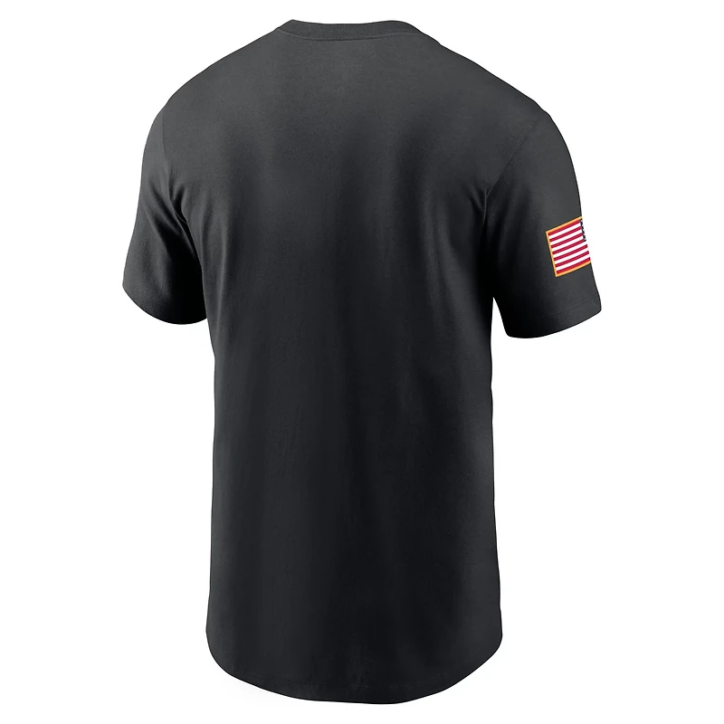 Nike West Virginia Mountaineers 2025 Military Appreciation Performance T-Shirt