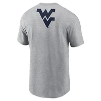 Nike West Virginia Mountaineers Campus 2-Hit Primary Mascot T-Shirt