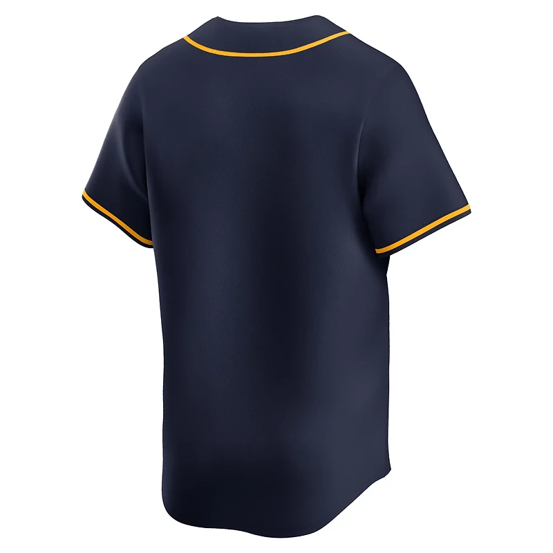 Nike West Virginia Mountaineers College Limited Baseball Jersey