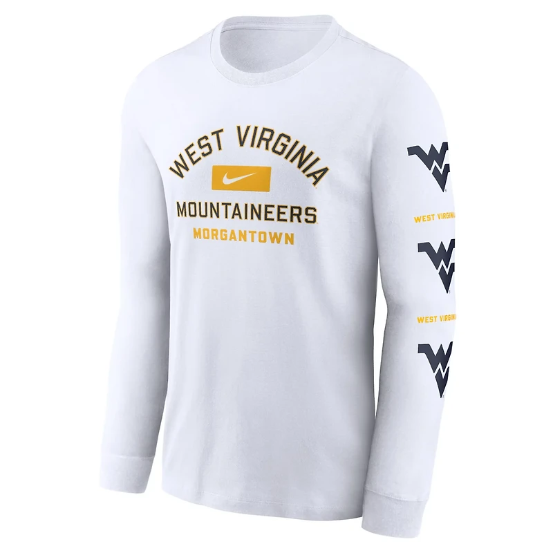 Nike West Virginia Mountaineers Primetime Classic Location Long Sleeve T-Shirt