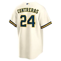 Nike William Contreras Milwaukee Brewers Home Replica Jersey