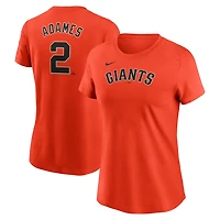 Nike Willy Adames San Francisco Giants Fuse Name  Number T-Shirt