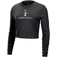 Nike WNBA Team 13 Cropped Tri-Blend Long Sleeve T-Shirt