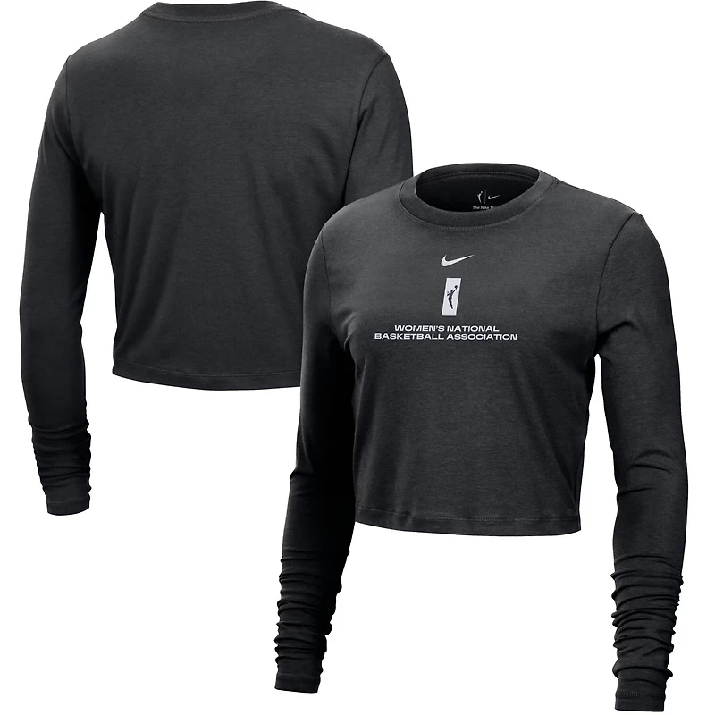 Nike WNBA Team 13 Cropped Tri-Blend Long Sleeve T-Shirt