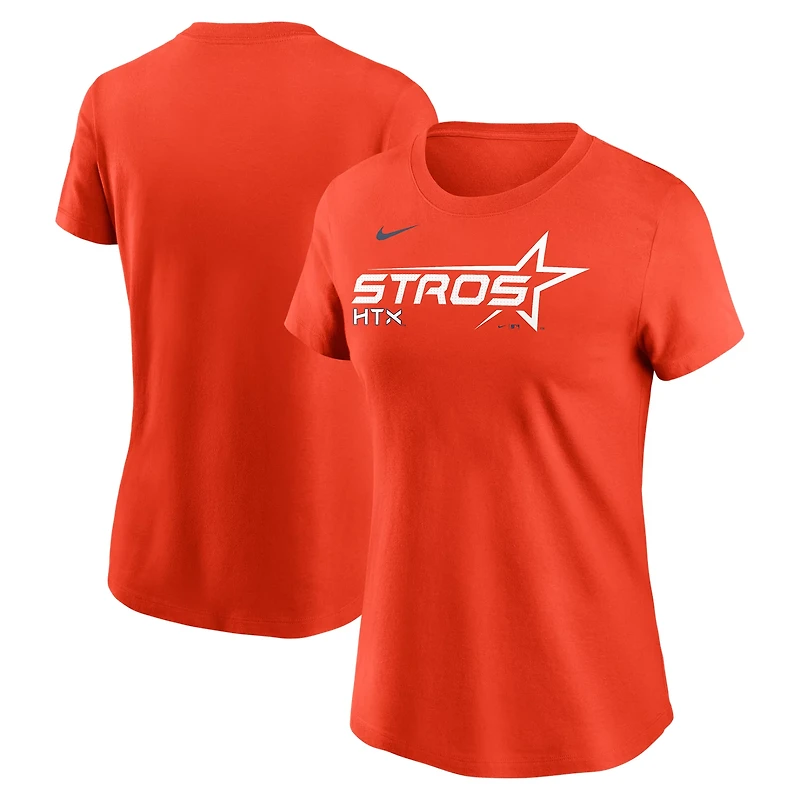 Nike Women's Houston Astros City Connect Wordmark Tee V2